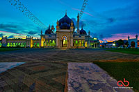 The Zahir Mosque in Alor Setar, Kedah taken with Sony A6000, Samyang 10mm f/2.8 and HDR 9 exposures